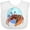 AA-White, variant on Inktastic Fun Fiddler Crab with Violin and Mustache Boys or Girls Baby Bib