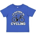 thumbnail image 3 of Inktastic I'd Rather Be Cycling Boys or Girls Toddler T-Shirt, 3 of 5