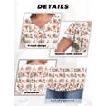 thumbnail image 6 of Womens Plus size Top V Neck Short Ruffled Cap Sleeves T Shirts Loose Summer Tops For Women With Neckline Shirred XL-5XL, 6 of 10