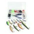 thumbnail image 3 of Lixada 101PCS Fishing Lures Tackle Mixed Hard Baits Soft Baits Popper Crankbait VIB Topwater Fishing Lures Hooks Fishing Accessories Kit Set with Storage Box, 3 of 6