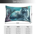 thumbnail image 2 of Sikiie Cat Underwater Fantasy Pillow Covers, Throw Pillow Case Cushion Covers,Cushion for Bedroom,Couch,Home-16"x24", 2 of 6