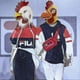 thumbnail image 3 of Rooster Costume Chicken Cosplay Animal Carnival Costume Party Latex Costume (white Rooster) Banmo, 3 of 5