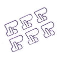 thumbnail image 2 of 100 Uds zapatos de Navidad Clips de papel marcador de Metal Clips de papel lindos Clips de papel multifuncionales para papelería de oficina, 2 of 12