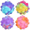 thumbnail image 1 of Pelota Fidget Toy Genuvi Pop Fidget Toys, 4 unidades, para niños y adultos, 1 of 7