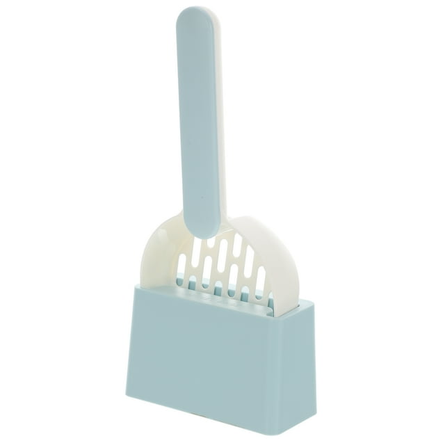 MasteelfCA 1 Set Cat Litter Scoop with Holder for Litter Box Pet Litter Cleaning Shovel