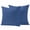 Navy Blue, variant on 2 Pack Outdoor Waterproof Throw Pillow Covers,Vintage Sage Green Linen Style Decorative Square Pillow Case Patio Pillowcases for Chair Couch Sofa 16x16in