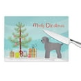 thumbnail image 4 of Carolines Treasures CK3865LCB Grey Schnoodle Christmas Tree Glass Cutting Board Large, 12H x 16W, multicolor, 4 of 4