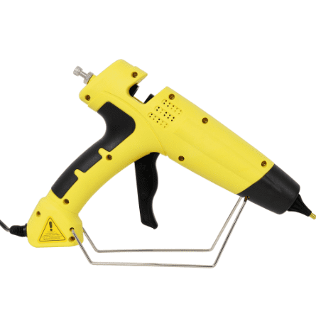 550W Digital Display Glue Gun Adjustable Temp 4 Nozzles 24 Glue Sticks