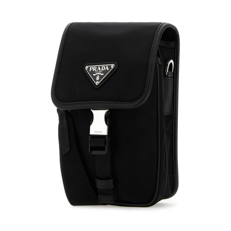 Prada black nylon shoulder bag 2025 Prada black nylon shoulder bag 2025