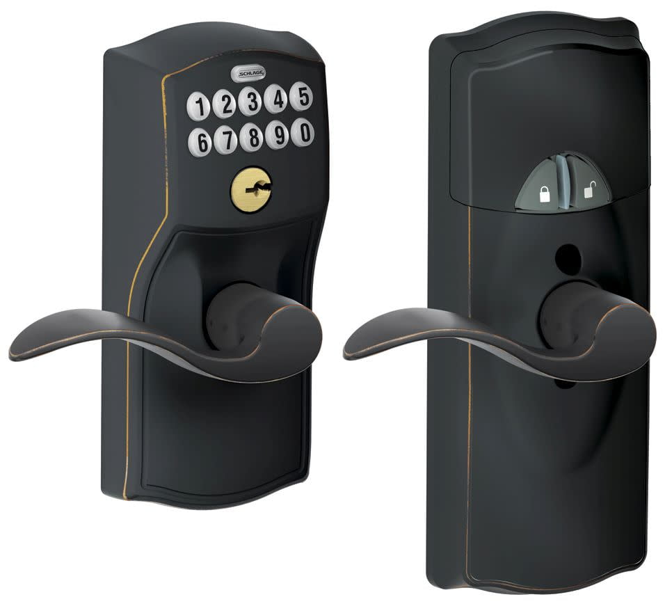 Photo 1 of Schlage Fe599nxcam-Acc Home Keypad Lever