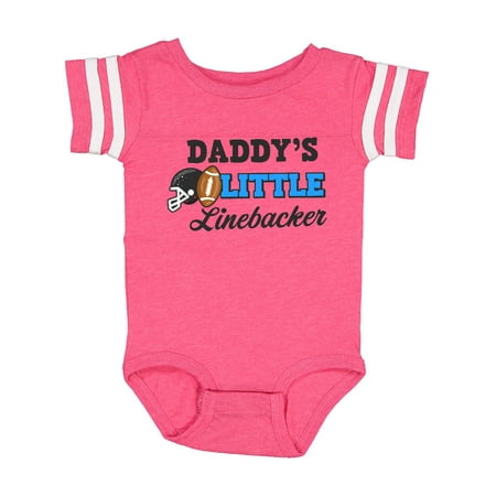 

Inktastic Daddys Little Linebacker Gift Baby Boy or Baby Girl Bodysuit
