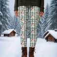 thumbnail image 6 of Gamivast Christmas Leggings for Women Holiday High Waisted Comfortable and Stretchy Pj Pants Printed Straight Leg Funny Xmas Legging Cute Lounge Bottoms Running Yoga Pants, 6 of 6