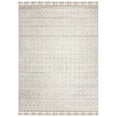 thumbnail image 2 of SAFAVIEH Casablanca Eleanora Striped Shag Area Rug, Silver, 5' x 8', 2 of 9