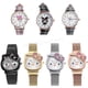 thumbnail image 2 of Sanrio-Reloj de pulsera de Hello Kitty para niñas, pulsera de cuarzo con dibujos animados de Anime Kawaii, My Melody, Cinnamoroll, Kuromi, regalo para estudiantes, 2 of 4