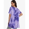 thumbnail image 2 of Women's Plus Size Short Sleeve V-Neck T-Shirt - Casual Summer Tops, Comfortable Breathable Tee Shirt, 2 of 6