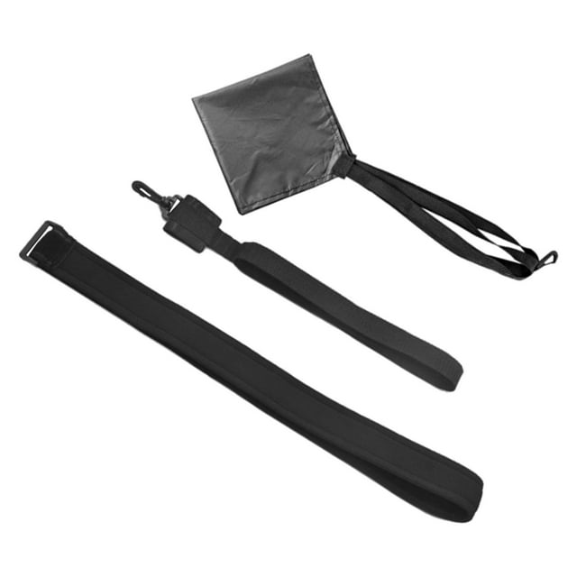 Siruishop Ensemble d'Entraînement à la Résistance à la Natation Ceinture de Résistance Aquatique pour Adultes Enfants 30cm Parachute