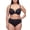 RICH BLACK, variant on Women's Plus Size Perfect Coverage Push-Up Smooth Front-Close Bra