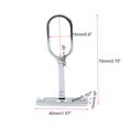 thumbnail image 2 of Rannb Oval Closet Rod Support Zinc Alloy Rod Middle Support - 8pcs, 2 of 4