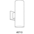 thumbnail image 3 of P5713-30-Progress Lighting-Cylinder - 14 Inch Height - Outdoor Light - 2 Light - TRUE - Line Voltage - Damp Rated-White Finish, 3 of 4