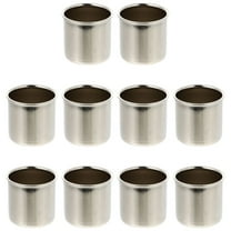 Greenadscape 10Pcs Advent Kerzenhalter Iron Candle Cup for Christmas Decorative Stand