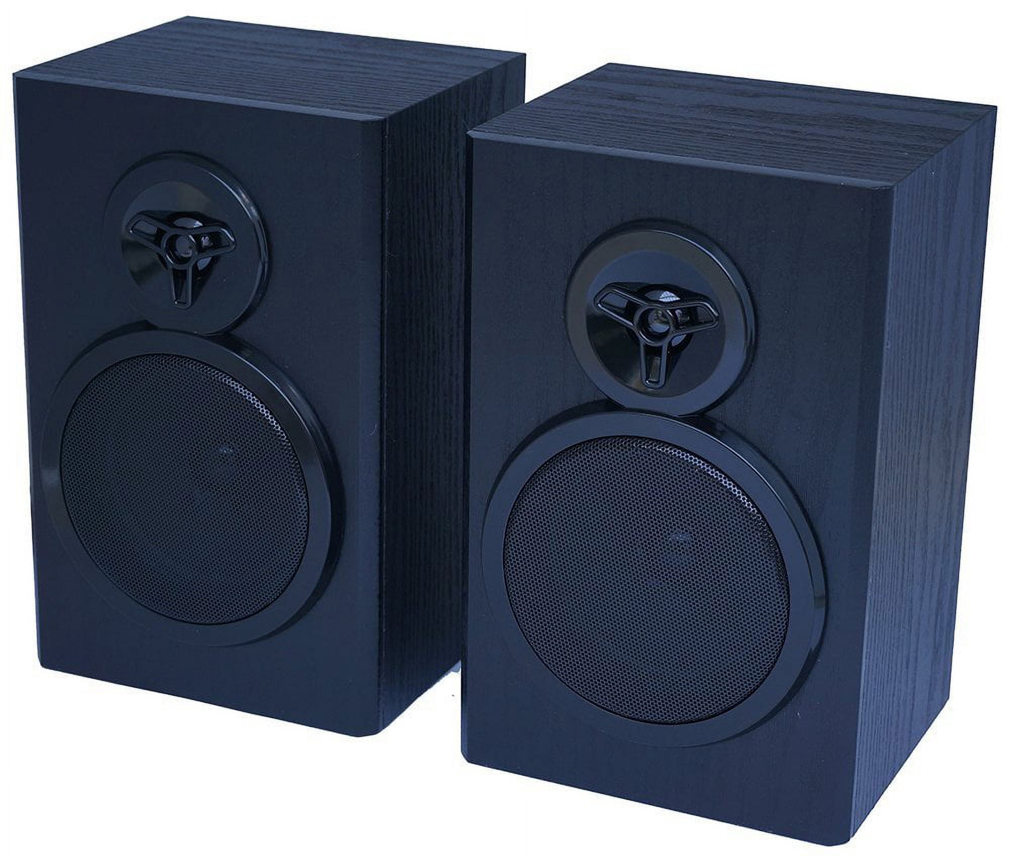 Boytone BT-28SPB, Bluetooth Record Player Turntable with AM/FM Radio, Cassette Player, CD Player