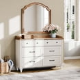 thumbnail image 4 of Set of 2 Dressers with 12 Drawers, Wooden Kids Dresser for Kids Room Living Room, White, 4 of 8