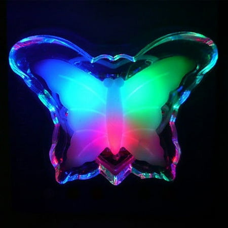 

CXDa Romantic LED Butterfly Bedside Night Light Lamp Baby Kids Bedoom Decoration