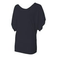 thumbnail image 2 of Bella + Canvas 8821 Ladies Flowy Draped Sleeve Dolman T-Shirt, 2 of 3