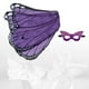 thumbnail image 4 of Ala de vestuario Zulema Disfraz de mariposa Cosplay Púrpura Negro, 4 of 8