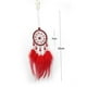 thumbnail image 2 of Atrapasueños Atrapasueños Decoración Red Feathers Dreamcatcher hecho a mano Dream Catcher Net Home Wedding Decor, 2 of 2