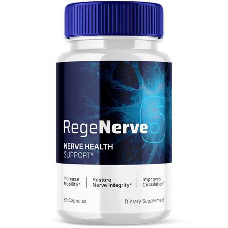 RegeNerve 6 Advanced Formula Pills Regen Nerve 6 Health Support 60 Capsules