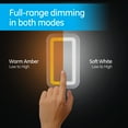 thumbnail image 3 of GE SleepLite LED Night Light, Dimmable, Amber and Soft White, 39977, 3 of 7