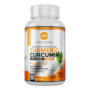 +MedPlus Turmeric Curcumin 1950mg with Ginger & Black Pepper Supplement – 95% Curcuminoids with Bioperine