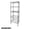Black, variant on WorkPro 5-Tier Black Slim Wire Shelving