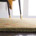 thumbnail image 4 of Safavieh Heritage Cheshunt Oriental Wool Area Rug, Green/Gold, 7'6" x 9'6" Oval, 4 of 12