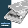thumbnail image 3 of Funda magnética transparente para Google Pixel 7 PRO, 3 of 5