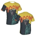 thumbnail image 4 of Mf Doom Unisex 3d Pattern Printed Short Sleeve T-Shirts Casual Graphics Tees Small, 4 of 7