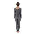 thumbnail image 3 of Maillot de Manga de Danza Ropa para Gimnasia de Spandex Unitard 5 Gris Colcomx Body de Spandex, 3 of 5