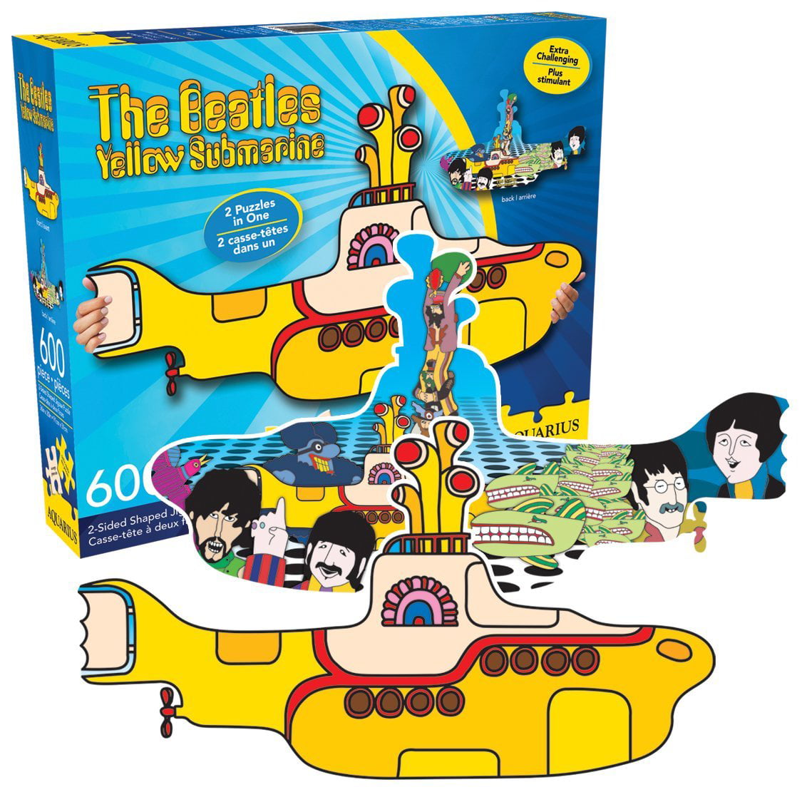 The Beatles Yellow Submarine 1000 Piece Jigsaw Puzzle 