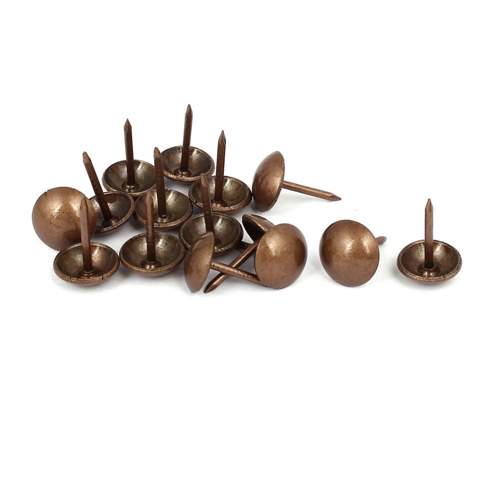 7/16" Dia Round Head Thumbtack Upholstery Decorative Nail Thumb Tack