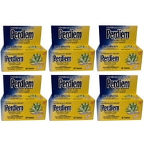 Perdiem Sennosides Stimulant Laxative Pills Overnight Relief, 60Ct, 6-Pack