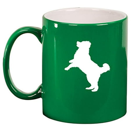 

Ceramic Coffee Tea Mug Cup Bernese Mountain Dog (Green)