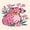 Pink Leopard, variant on 31"x8" Pink Tigers Floral Complete Skateboards for Beginners, Double Kick 7 Ply Maple Deck Orchid flowers botanical vivid Skateboard with Wheels, Gifts for Kids Teens