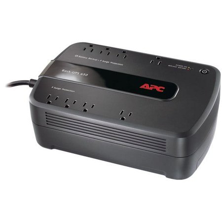 UPC: 0731304285434 | APC UPS  650VA UPS Battery Backup Surge Protector  Uninterruptible Power Supply  Back-UPS Series (BE650G1)