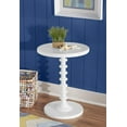 thumbnail image 2 of Egan Round Side Table, White, 2 of 6