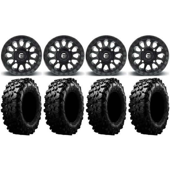 Fuel Vector MB 15" Wheels 32" Carnivore Tires Polaris RZR XP 1000 / PRO XP / Ranger XP 900/1000
