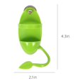 thumbnail image 3 of Bird Feeding Cup Rack Plastic Cuttlebone Holder,Bird Food Holder, Plastic Food Fruit Feeding Perch Stand Holder for Pet Bird Supplies Fruit Vegetable Storage Stands, 3 of 9