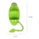 thumbnail image 3 of Comedero para Pájaros con Soporte, Contenedor Colgante de Plástico para Frutas y Verduras, Accesorios para Jaulas de Aves, Color Verde, 3 of 7