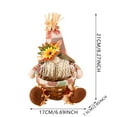 thumbnail image 3 of MOQIN Thanksgiving Gnome Decorations,Fall Decorations Plush Swedish Elves with Extendable Legs & Maple,Sunflower,Autumn Gnomes Fall Decoration Harvest,Halloween Gnomes Decor for Home Kitchen, 3 of 4