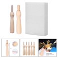 thumbnail image 2 of Needle Felting Tool with Solid Wood Handle Suitable for Various Crafts, 2 of 8